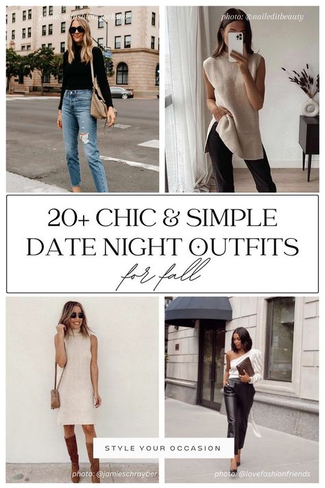 High End Dinner Outfit, Dc Date Night Outfit, Fall Dinner Outfit 2023, Trendy Evening Outfits, 30s Night Out Outfit, Fall Outfits 2023 Night Out, Date Night In Paris Outfit, Going Out Outfits In Your 30s, Women’s Night Out Outfit