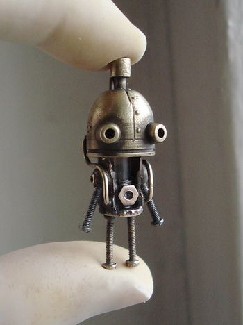 Amanita Design, Steampunk Kunst, Steampunk Robots, Metal Robot, Art Steampunk, Robot Sculpture, Diesel Punk, Arte Robot, Found Object Art