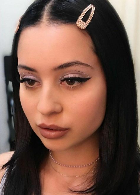 Maddy Perez, Rhinestone Makeup, Alexa Demie, Twitter Bts, Makeup Tut, Cute Makeup Looks, Makeup Looks Tutorial, Makeup Obsession, Glam Makeup