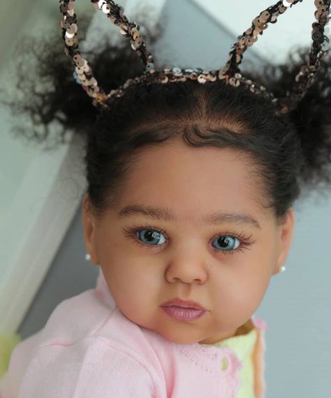 Reborn Baby Dolls Accessories, Baby Accessories Diy, African American Baby Dolls, American Baby Doll, Mommy Daughter Outfits, Baby Reborn, Reborn Toddler Dolls, American Baby, Baby Doll Accessories