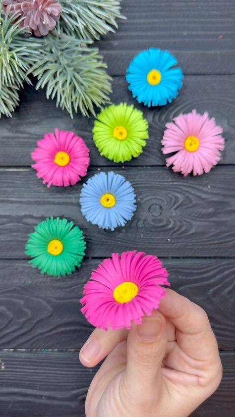 VIKI Studio Crafts 💥 DIY Tutorials | EASY Paper Flowers DIY Paper Craft Ideas Tutorial #paper #paperflowers #papercrafts #crafts #craftideas #tutorial #diy #origami #reels… | Instagram Easy Paper Crafts Ideas, Plastic Bottle Planter, Paper Lanterns Party, Alzheimers Activities, Paper Flowers Diy Easy, Paper Decorations Diy, Coffee Filter Flowers, Holiday Club, Easy Paper Flowers