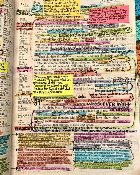 Jeremiah Bible Study Notes, Jeremiah Bible Notes, Couple Reading Bible Together, Bible Nerd, In Depth Bible Study, Bible Wrecking, Bible Annotations, Chapter Quotes, Bible Marking