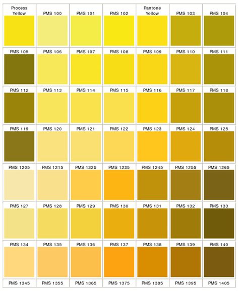 Pantone yellow/goldenrod color palette Gold Pantone Color, Shades Of Yellow Color, Pantone Matching System, Yellow Pantone, Pantone Color Chart, Yellow Paint Colors, Pantone Colour Palettes, Color Palette Yellow, Kesha