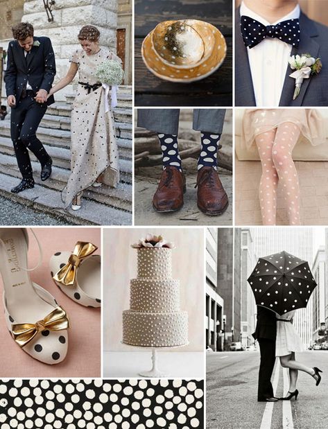 Wedding Collage, Polka Dot Wedding, Black And White Wedding, Southern California Wedding, The Modern Bride, Green Wedding Shoes, Wedding Color, Inspiration Boards, Wedding Candles