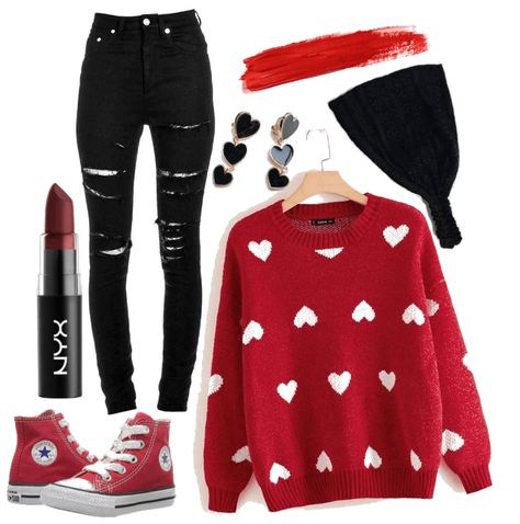 Cute Valentines Outfits Aesthetic, Red Valentines Day Outfit, Valentines Outfits Couple, Valintens Outfits, Valentines Day Outfits Work, Valatines Day Outfits, Cute Valentines Day Outfits For Women, Cute Valentines Day Dresses For Teens, Valentine Day Outfits Aesthetic