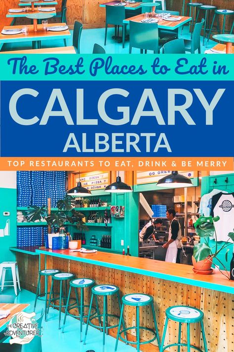 Places To Eat In Calgary, Where To Eat In Calgary, Best Restaurants In Calgary, Things To Do In Calgary Canada, Calgary Travel, Alberta Banff, Calgary Restaurants, Good Restaurants, Alberta Travel