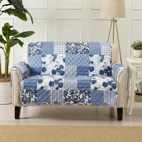 Patchwork, Patchwork Furniture, Patchwork Sofa, Printed Sofa, Recliner Slipcover, Loveseat Slipcovers, Armchair Slipcover, Home Sofa, Furniture Slipcovers