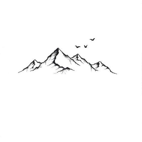 Pin by Adéla 🐾Vorlová on Montañas dibujo | Small girly tattoos, Mountain tattoo simple, Mountain tattoo in 2022 | Small girly tattoos, Moutain tattoos, Mountain tattoo Mountain Sketches, Moutain Tattoos, Small Mountain Tattoo, Berg Tattoo, Mountain Tattoo Simple, Mountain Tattoo Design, Small Girly Tattoos, Mountain Drawing, Small Tattoos Simple