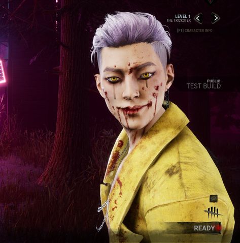 Black Hair, Purple Hair, Trickster Dbd, The Trickster, Black Widow Natasha, Dead By Daylight, Very Scary, Dream Boy, Horror Game