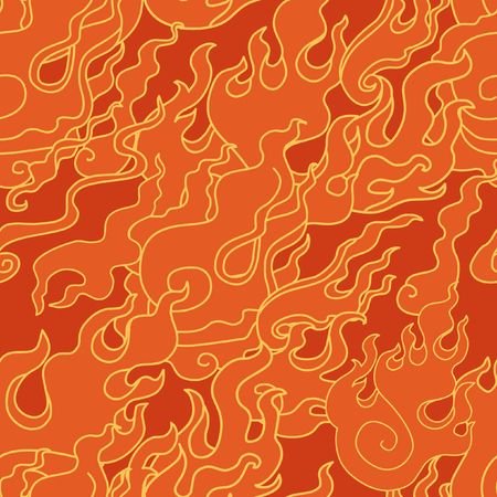 Illustration Elements Graphics, Fire Pattern Drawing, Japanese Fire Pattern, Fire Japanese Art, Fire Illustration Draw, Fire Aesthetic Drawing, Fire Illustration Art, Fire Illustration Design, Fire Graphic Design