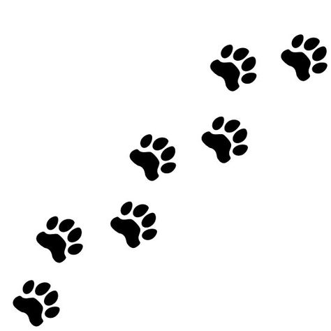 Dog Footprint Art, Dog Mural, Dog Paw Art, Dog Footprint, Paw Cat, Paw Art, Flash Ideas, Totes Ideas, Instruments Art