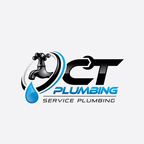 Runner-up design by Conception Shop Design Ideas, Business Logo Ideas, Plumbing Rough In, Plumbing Business, Plumbing Logo, Logo Design Contest, Custom Logo Design, Plumbing, Shop Design