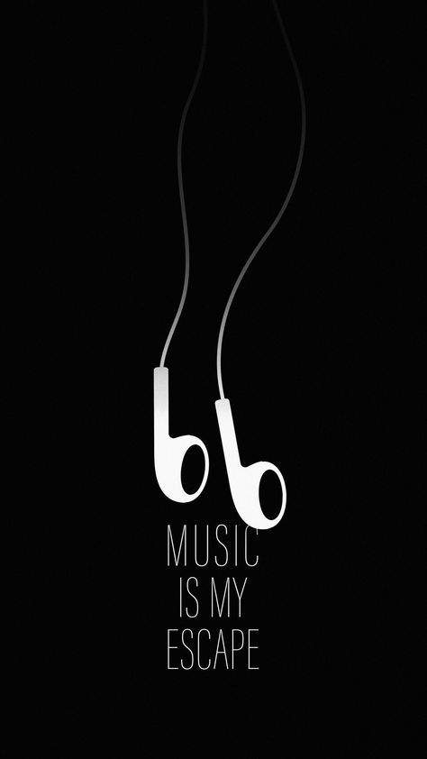 Typographie Logo, Music Notes Art, My Escape, Iphone Wallpaper For Guys, Pretty Wallpapers Tumblr, Music Is My Escape, Dope Quotes, Look Up Quotes, Tee Shirt Fashion