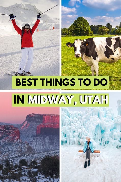 Top 5 BEST Things To Do In Midway, Utah | Wanderlust With Lisa Midway Utah, Utah Vacation, Canada Travel Guide, Los Angeles Travel, Utah Travel, The Homestead, Road Trip Hacks, American Travel, America And Canada