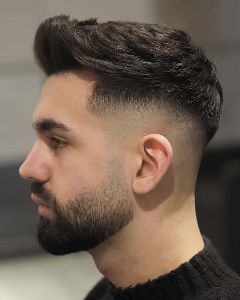 Faded Hair And Beard Style, Haircut For Groom, Men Hairstyles With Beard, Good Boy Haircuts, Beard Fade Men, Short Haircut Men With Beard, Groom Beard Style, New Hairstyles For Men 2024, Hair Beard Styles For Men