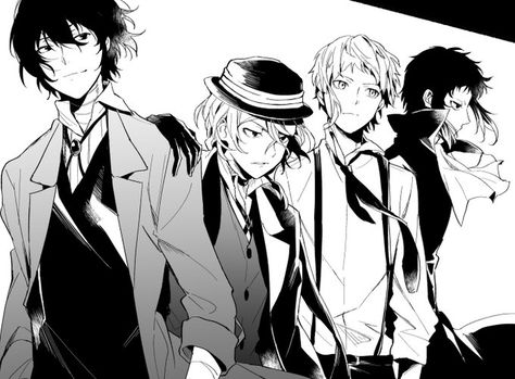 Bungou Stray Dogs || Chuuya Nakahara || Dazai Osamu || Ryunosuke Akutagawa || Atsushi Nakajima Dazai Chuuya, The Garden Of Words, Shin Soukoku, Dazai Bungou Stray Dogs, Dog Wallpaper, Dazai Osamu, Anime Wall Art, Bongou Stray Dogs, Stray Dogs Anime