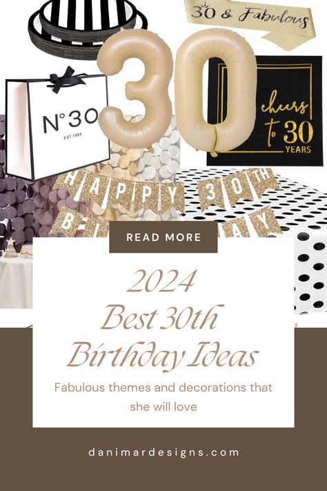 Are you planning a big bash for that special lady turning the big 3-0? Feel free to check out these best 30th birthday ideas that will make her feel head-over-heals, loved. 🎉🎂 0 To 30 Real Quick Birthday, 30th Birthday Surprise Ideas For Women, 30th Bday Themes For Women, Classy 30th Birthday Party, Dirty 30 Birthday Party Ideas For Women, 30th Birthday Party Themes For Women, 30th Birthday Themes For Women, 30th Birthday Party Women, 30th Birthday Party Ideas