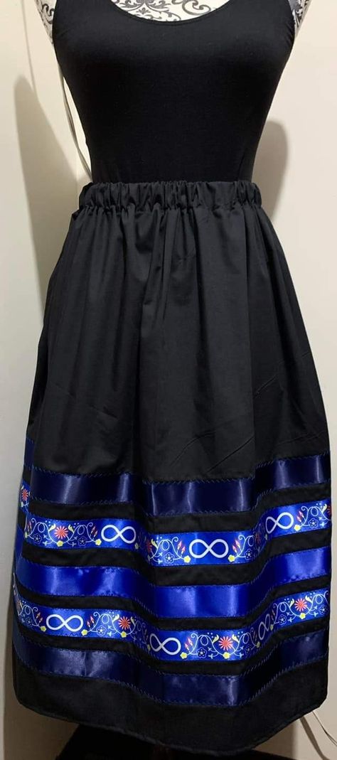 Ribbon Skirts Ideas, Dior Ribbon, Powwow Outfits, Plus Size Ball Gown, Skirts Ideas, Star Sequins, Traditional Skirts, Applique Skirt, Ribbon Skirt