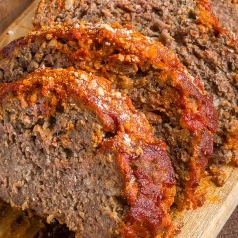 Parmesan Meatloaf 3 Parmesan Meatloaf, Classic Meatloaf, Meatloaf Recipe, Meatloaf Recipes, Ultimate Comfort Food, Classic Dishes, Parmesan Cheese, Meatloaf, Taste Buds