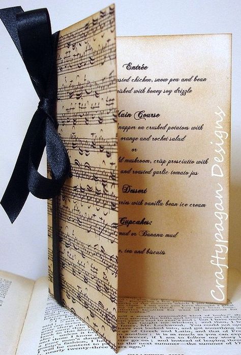 Order Of Service, Music Theme Wedding, Wedding Reception Program, Music Theme Birthday, Gratis Printables, Music Themed Wedding, Music Crafts, Wedding Ceremony Programs, Ceremony Music