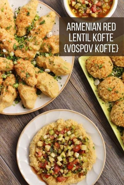 Armenian Vegetarian Recipes, Kofta Recipe Vegetarian, Baharat Recipe, Vegan Middle Eastern, Manti Recipe, Red Lentil Recipes, Lentil Salad Recipes, Recipes With Ingredients, Kofta Recipe