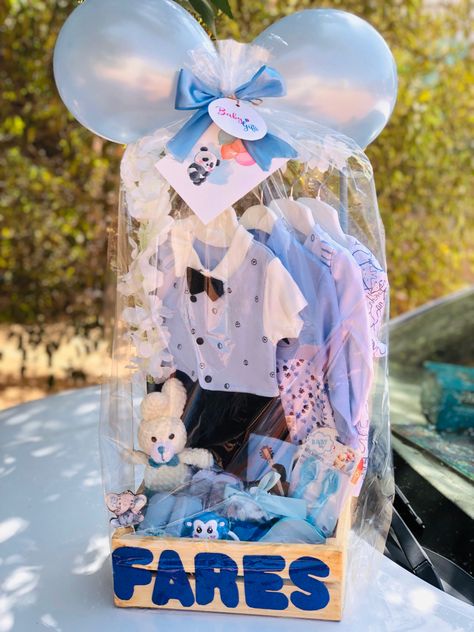 Gift Hamper For Newborn, New Born Baby Gifting Idea, Newborn Boy Gift Ideas, Baby Boy Hamper Ideas, Newborn Baby Boy Gift Ideas, Baby Gift Packing Ideas, Baby Boy Gift Basket Ideas, Baby Boy Gifts Ideas, Newborn Gifts Diy