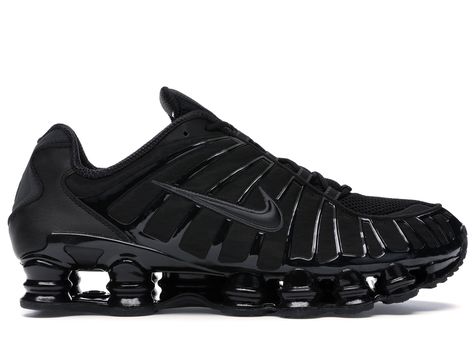 Men's Nike Shox TL Sneakers in Black/Metallic Hematite Nike, Nike Trainers, Nike Shox Tl, Nike Shox, Nike Sneakers, Black Metallic, Dates, Nike Air, Buy And Sell