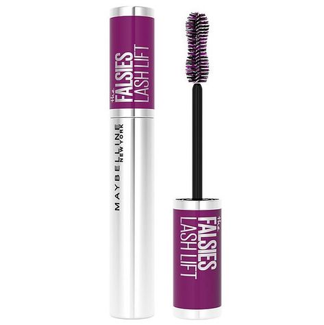 Maybelline's Falsies Lash Lift Mascara delivers long, lifted lashes with high impact volume Lash Lift Mascara, Diy Facials, Small Lashes, Mascara Maybelline, Maybelline Falsies, False Lash Effect Mascara, Maybelline Mascara, Mascara Review, Mascara Brush