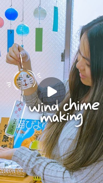 Dana Yao | Japan Travel on Instagram: "Details for making Edo wind chimes 👇  Wind chime/風鈴 (furin) is undoubtedly one of the most iconic features of summer in Japan, and here’s a unique experience you can try.  Head to:  📍Shinohara Furin Honpo/篠原風鈴本舗 @shinoharafuurinhonpo   🎐 WIND CHIME EXPERIENCES 🎐  There are two wind chime making experiences you can choose from: painting only OR glass blowing + painting.  1️⃣ Painting only: You will be able to watch others blow glass, but you will only paint by yourself; ¥1,800 per wind chime.  2️⃣ Glass blowing and painting: You blow your own glass wind chime under guidance and then paint your wind chime; ¥2,400 per wind chime (this is the one we did).  🗓️ RESERVATION 🗓️  The shop has limited availability, and they post the next month’s availabil Japanese Wind Chimes Tattoo, Wind Chime, Wind Chime Japanese, Unique Wind Chime Glass, Sakura Wind Chime, Japan Wind Chimes, Summer In Japan, Unique Wind Chime, Glass Wind Chimes