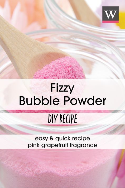 Bubble Bath Powder Recipe, Fizzy Bath Powder, Diy Bubble Bath Powder, Diy Bath Fizz, Diy Bath Powder, Fizzy Bath Salts Recipe, Bath Powder Homemade, Diy Body Products, Bath Fizzies Recipe