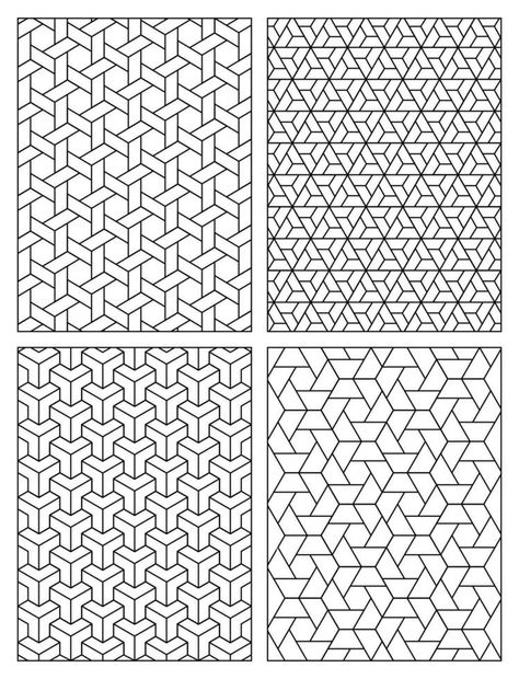 Geometric shapes coloring pages for adults Geometric Patterns Coloring Pages, Pattern Coloring Pages Geometric Easy, Shapes Coloring Pages, Cut Out Projects, Shape Coloring Pages, Geometric Coloring Pages, Graph Paper Designs, Geometric Pattern Art, Doodle Ideas