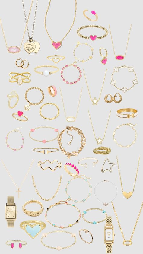 gold jewellery >>> #beauty #jewellery Life Organization Tips, Morning Schedule, Xoxo Jewelry, Preppy Accessories, Jewelry Closet, Quick Hair, Preppy Jewelry, Ways To Organize, Golden Jewelry