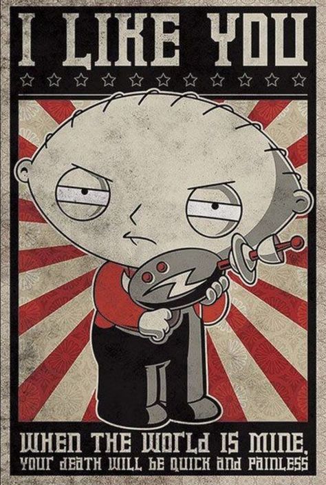 Stewie Griffin Quotes, Family Guy Poster, I Griffin, Family Guy Quotes, Family Guy Stewie, Family Guy Funny, Griffin Family, Stewie Griffin, Peter Griffin