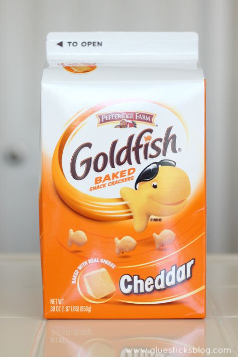 Goldfish Snack Aesthetic, Gold Fish Food, Eliza Aesthetic, Squishy Ideas, Goldfish Snack, Childhood Snacks, Goldfish Food, Snackle Box, Pool Party Food