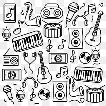 guitar,music,hand drawn,icon,vector,doodle,line,background,speaker,object,cassette,sketch,musical,set,art,vinyl,design,rock,instrument,sound,headphones,abstract,cartoon,style,element,illustration,graphic,electronic,drawing,record,pop,radio,disco,drum,media,play,melody,piano,vintage,jazz,collection,dj,signs,clip art,cute,hip hop,note,symbol,line vector,vintage vector,abstract vector,guitar vector,music vector,cartoon vector,graphic vector,headphones vector,rock vector,dj vector,note vector,speake Ukulele Doodle Art, Music Notes Drawing, Music Doodle, Doodle Png, Notebook Doodles, Sketch Note, Doodle Vector, Doodle Background, Cartoon Clip