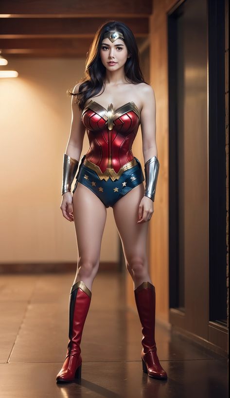 Wonder Woman (SeaArtAI) Wonder Woman Halloween Costume, Wonder Woman Outfit, Wonder Woman Cosplay, Wonder Woman Costume, Wonder Women, Casual Cosplay, Halloween Night, Halloween Outfits, Costume Ideas