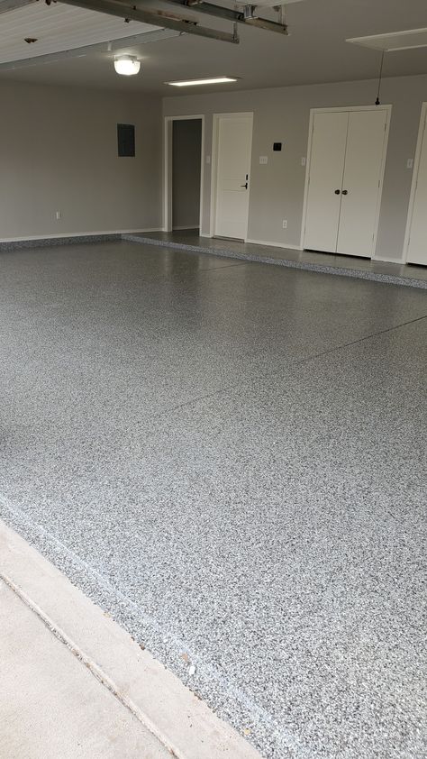 Glitter Garage Floor, Polyaspartic Garage Floor, Beautiful Garage, Epoxy Garage Floor, Garage Design Interior, Garage Floor Coatings, Garage Floor Epoxy, Garage Flooring, Lubbock Tx