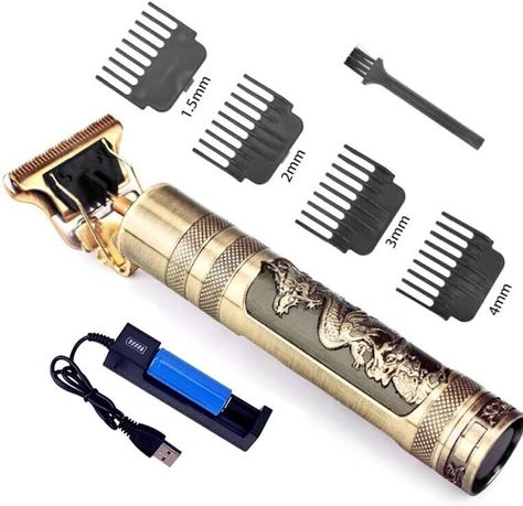 Professional Vintage T9 Trimmers Machine Men's Hair Clippers Shaver Cordless Beard Electric Great Gift : Amazon.co.uk: Beauty Mens Hair Clippers, Beard Shaver, Man Bars, Shaving Machine, Electric Shaver Men, Electric Hair, Hair Clipper, Beard Trimming, Hair Trimmer