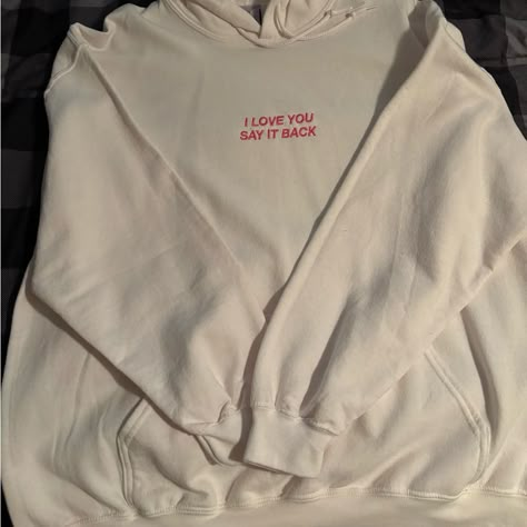 This Hoodie Is From The Lonely Ghost, It's A Women's Xl That Is Too Big For Me. It Does Not Include Tags, But It Has Never Been Worn. I Purchased It Last August And Would Like For It To Go To A Good Home Hoodie Design Ideas, Lonely Ghost, Aesthetic Hoodies, Big Hoodies, Ghost White, Christian Hoodies, Trendy Hoodies, Aesthetic Hoodie, Unique Hoodies