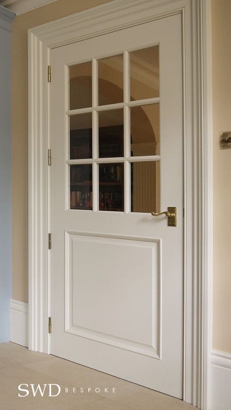 Exterior Wooden Doors, Wooden Glass Door, Wooden Window Design, White Wooden Doors, External Wooden Doors, White Internal Doors, Internal Wooden Doors, Internal Glass Doors, Doors Wooden