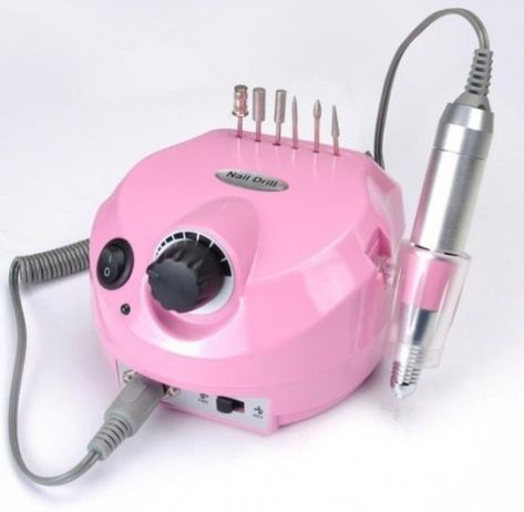 Pink Nail Salon, Nail File Machine, Acrylic Nail Drill, Electric Nail File, Nail Drill Machine, Pedicure Kit, Diy Nail Art, Manicure Y Pedicure, Nails At Home