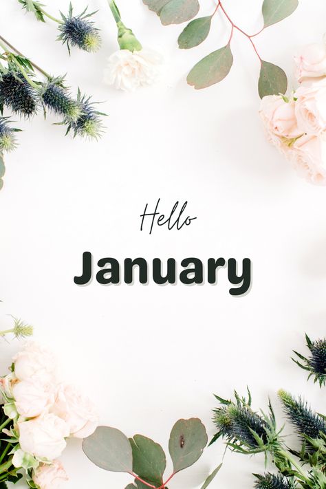 January Vibes Wallpaper, Hello January Wallpaper, January Wallpaper, Gainesville Georgia, Hello January, Handmade Birdhouses, Eucalyptus Oil, Upcycled Jewelry, Cute Wallpaper Backgrounds