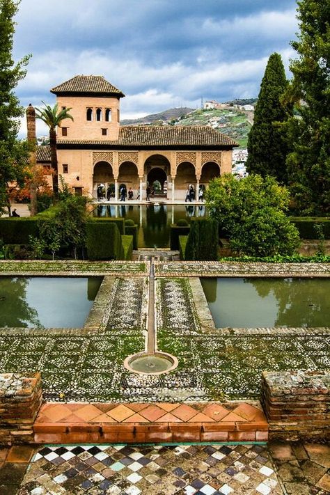 Andalusia, Spain Spain Cities, Alhambra Palace, Magic Places, Architecture Images, Granada Spain, High Water, Spain And Portugal, Andalusia, Spain Travel