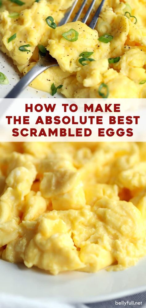 Hotel Eggs Recipe, Just Eggs Recipes, Scrabble Eggs Recipe Breakfast, How To Make Fluffy Scrambled Eggs, How To Make Fluffy Eggs, Fluffy Scrambled Eggs The Secret, Different Ways To Make Eggs, Fluffy Eggs Scrambled, Crockpot Scrambled Eggs