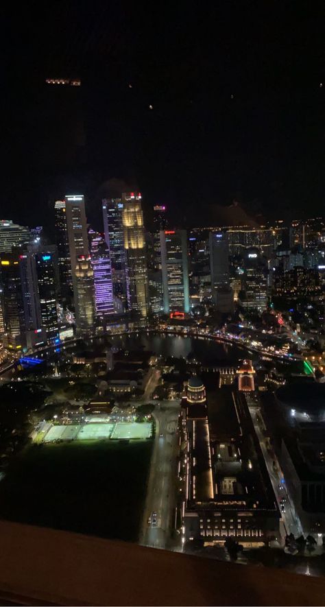 #singapore #night #view #pretty #holiday #vacation #city #citylights Singapore Night View, Singapore At Night, Pretty Cities, Singapore City, Night Pictures, Night View, Holiday Vacation, Night City, Theme Song