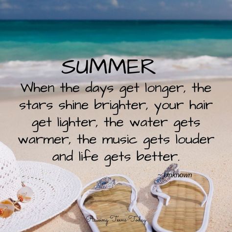 25 Best Summer Quotes | 25 Summer Quotes For Lazy Days In The Sun - Raising Teens Today Fun Summer Quotes, Time Love Quotes, Summertime Quotes, Quotes Summer, Barbie Quotes, Weather Quotes, Love Articles, Life Gets Better, Holiday Quotes