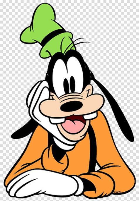 Disney Characters Clipart, Disney Characters Goofy, Goofy Mickey Mouse, Easy Cartoon Characters, Mickey Mouse Png, Disney Png, Easy Disney Drawings, Mickey Mouse Characters, Disney Clipart