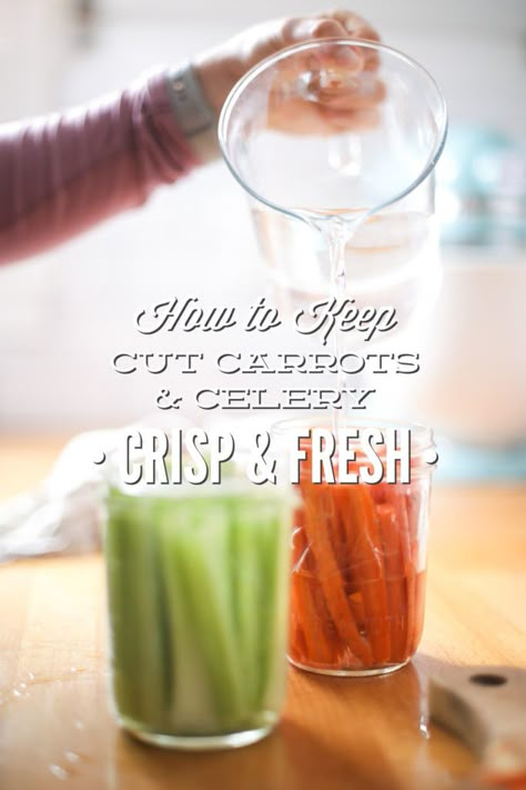 How To Store Celery, Storing Veggies, Regrow Celery, Veggie Storage, How To Store Carrots, Store Vegetables, Roasted Eggplant Dip, Carrots And Celery, Fresh Store