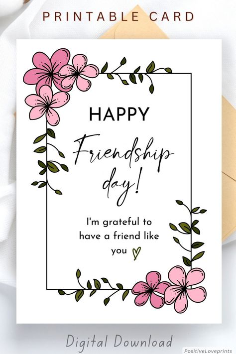 Best Card Ideas For Best Friend, Happy Friend Day, Friendship Day Card For Best Friend, Greeting Cards Digital, For Friendship Day, A Card For A Best Friend, Friendship Wishes Friends, Aesthetic Happy Friendship Day, Friendship Cards Handmade Ideas