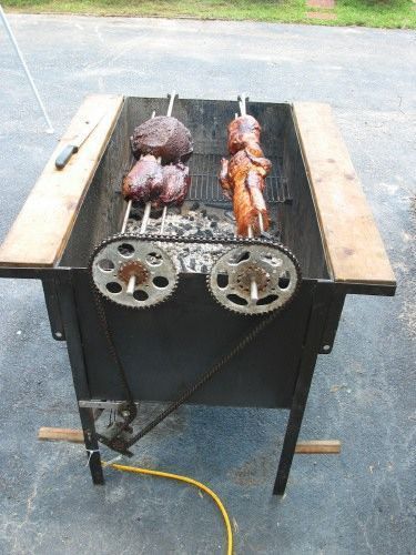 Homemade Smoker Plans, Homemade Grill, Smoker Plans, Homemade Smoker, Bbq Grill Smoker, Bbq Grill Design, Homemade Bbq, Rocket Stoves, Bbq Pit